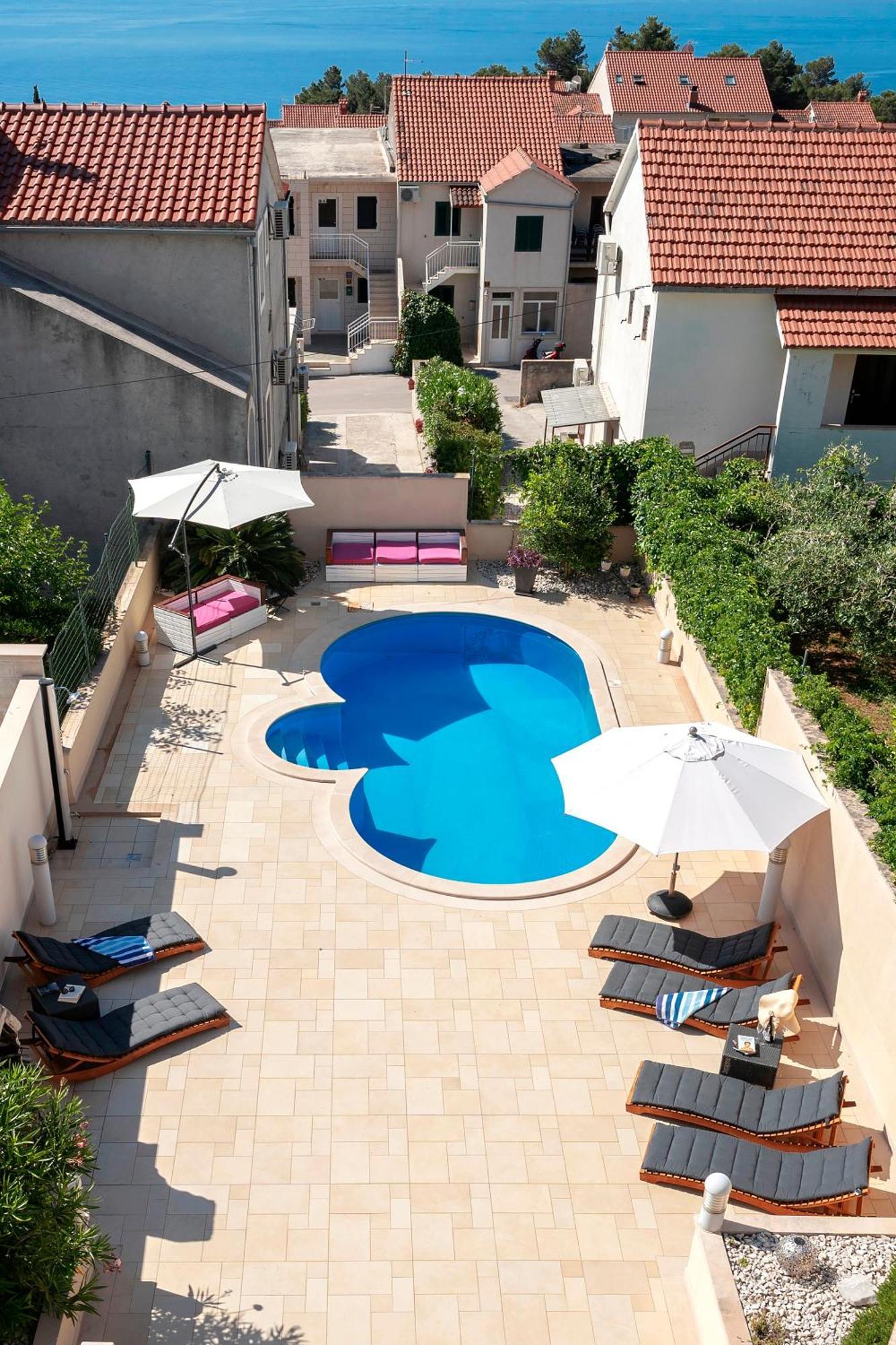 Hektorovic Poolside Apartments Bol Kültér fotó